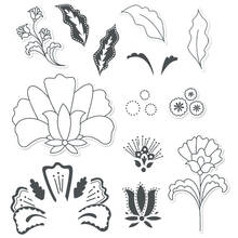 2021 New Mother's Day Plant Flower Clear Stamps and Metal Cutting Dies Set For DIY Craft Making Greeting Card Scrapbooking Album 2024 - buy cheap