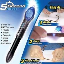 1 шт. 5 секунд Fix UV Light Repair инструмент с клеем супер питание жидкий пластик флюс для сварки HH1 2024 - купить недорого