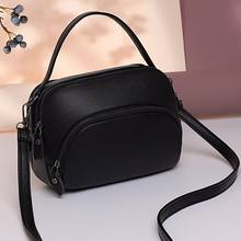 Fashion Women Genuine Leather Handbags Luxury Women's Bags Brand Ladies Shoulder Bags Vintage Quality Cow Leather Messenger Bags 2024 - buy cheap