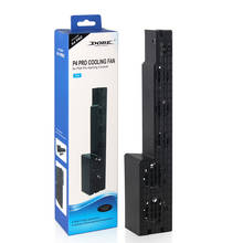 Охлаждающий вентилятор для PS4 Pro игровая консоль высокого качества Турбо температуры Охлаждающие вентиляторы USB внешний вентилятор с usb-кабелем для зарядки 2024 - купить недорого