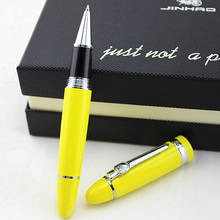 JINHAO-Bolígrafo de negocios, Bolígrafo de Metal de tinta negra de alta calidad para regalo para estudiantes, suministros de papelería de oficina, 159 2024 - compra barato