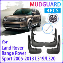 4 PCS Car Mud Flaps for Land Rover Range Rover Sport 2005~2013 L319 L320 Mudguard Splash Guards Fender Mudflaps Auto Accessories 2024 - buy cheap