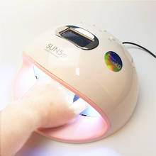 SUN5 Dual UV LED Nail Dryer Gel Polishing LED UV Lamp Timer Fingernail Toenail Gel Curing Manicure Machine Nail Art Salon tools 2024 - купить недорого