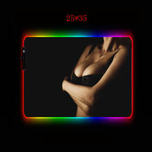 MRGBEST Sexy Breasts Gaming Mouse Large Mouse Pad Gamer Notebook Computer Mousepad Mats Office Desk Resting Surface Mat Game 2024 - buy cheap