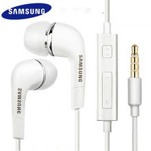 Samsung-fone de ouvido ehs64 original com microfone embutido, headsets, entrada 3.5mm, intra-auricular, para galaxy s5, s6, s7, s8, s9, phone 2024 - compre barato