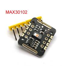 Max30102 plus detecção de concentração de oxigênio no sangue, teste de batimento cardíaco, testador de frequência cardíaca módulo sensor para arduino 2024 - compre barato