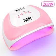 108W LED Nail Lamp with 54 Pcs Leds UV Lamp For Manicure Gel Nail Dryer Drying Nail Polish Lamp Auto Sensor Manicure Tools 2024 - buy cheap