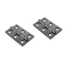 2PCS Stainless Steel 304 Mirror Polish Butt Door Hinges With 6 Holes 75mm Sailboat Yacht Accessories Hinge Boat Stainless Steel 2024 - buy cheap