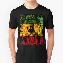 Rasta Haile Selassie Natural Mystic Lion Of Judah T Shirt Men Cotton Cotton S-6Xl Rasta Rasta Haile Selassie Menen Empress 2024 - buy cheap