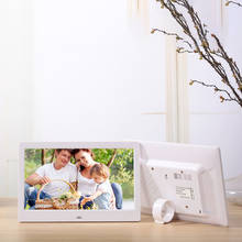 Marco de fotos Digital de pantalla ancha de 10,1 pulgadas HD ultrafino LED electrónico álbum de fotos LCD marco de fotos 2024 - compra barato