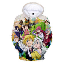 The Seven Deadly Sins Meliodas 3D Hoodies Sweatshirts Men/Women anime casual hoodie fashion popular Autumn Hoodie Clothes 2024 - buy cheap