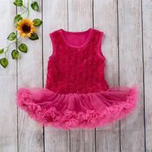 Newborn Flower Romper Dress Baby Girls Sleeveless Clothing Set Infant Jumpsuit Headband First Walkers Suit Lace Ruffles Pajamas 2024 - buy cheap