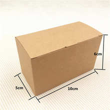 24pcs/Lot Handcraft Two Size Brown Kraft Paper Boxes For Father's Day Shaver Gifts Packaging Favor DIY Container Cardboard Boxes 2024 - buy cheap