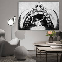 Dentist Humor Stone Art Print Art Tooth Anatomical Office Decor Medical Canvas Print Wall Pictures Medical 2024 - buy cheap