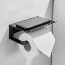 High Quality Bathroom Roll Holder Stainless Steel Mobile Phone Paper Towel Holder Toilet Paper Holder 2024 - buy cheap