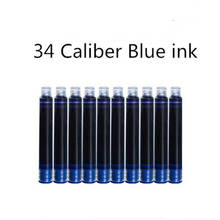 Caneta tinteiro 359 com tinta azul, recarga de cartuchos para caneta tinteiro 15 peças 2024 - compre barato