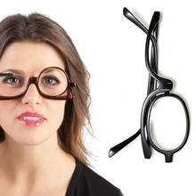 Magnifying Glasses Rotating Makeup Reading Glasses Folding Eyeglasses Cosmetic General +1.0 +1.5 +2.0+2.5+3.0+3.5+4.0 2024 - buy cheap