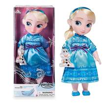 Disney-muñecas de Frozen 2 y 3 para niñas, juguetes de princesa Elsa y Anna con accesorios Olfa, conjunto de muñecas de colección para niñas, regalos para niños con caja 2024 - compra barato