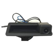 Zlcoopai para bmw e60 original câmera de visão traseira do carro fábrica estacionamento câmera led visão noturna à prova dwaterproof água 170 grande angular 2024 - compre barato