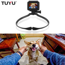 Tuyu gopro bandana pescoço fixo correia para hero8 7 6 5 4 yi 4 k sjcam eken h9 ação esportes câmera acessórios do telefone 2024 - compre barato