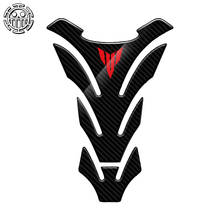 MT03  Motorcycle Tank Pad Protector Decal Stickers Case for Yamaha MT01 MT03 MT09 MT10 MT-09 Tank Sticker 3D Carbon Look 2024 - buy cheap