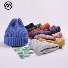 2021 Retro Woman Knit Hat Autumn And Winter Warm Pointed Hat Headwear Ski Bean Bean cap Ladies hats Cotton Hat Fashion Bone 2024 - buy cheap