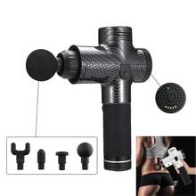 4000r/min Therapy Massage Guns 3 Gears Muscle Massager Pain Sport Massage Machine Relax Body Slimming Relief 4 Heads 2024 - buy cheap