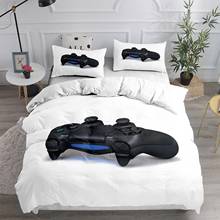 3D Gamepad Bedding Set PlayStation Gamer Duvet Cover for Kids Adults Twin King Size`White Game Comforter Set Home Quilt Cover 2024 - buy cheap