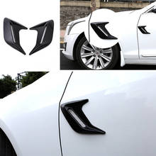 2pcs Car Fender Sticker Car Simulation Side Vents Decorative for Infiniti FX35 FX37 EX25 G37 G35 G25 Q50 QX50 EX37 FX45 G20 JX35 2024 - buy cheap