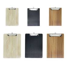 Portable A4 A5 Wooden Writing Clipboard File Hardboard Office School Stationery 2024 - buy cheap