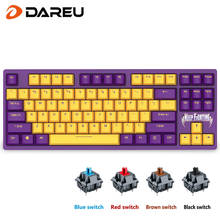 Dareu A87 Cherry MX Switch Wired Mechanical Gaming Keyboard 87 Macro recording Keys N-Key Rollover Keypads with PBT Keycaps 2024 - buy cheap