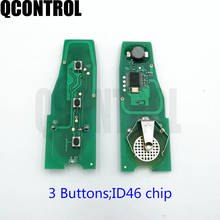 QCONTROL автомобильный пульт дистанционного управления умный ключ электронная печатная плата для Roewe 550 и MG зашифрованный с 46 чипом 433 МГц 2024 - купить недорого