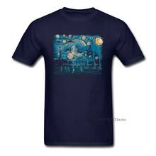 Camiseta de Star Wars Para Hombre, camisa de diseñador de arte en el estampado de Robot, ropa informal de estilo Hip Hop de verano, 2019 2024 - compra barato