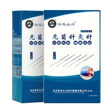 Shanchuan-aguja de acupuntura estéril desechable para terapia de accupunción, 1000 piezas/caja 500/18/25/30/35mm, 0,16 piezas 2024 - compra barato