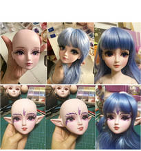 1/3 Mark Up BJD Dolls Head Dolls Accessories For 60cm DIY Doll Female Naked Nude Dolls without Body Toy For Girls 2024 - buy cheap