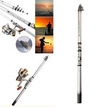 Telescopic Fishing Rod Carbon Fiber Rock Inshore   Pole   Reel 13+1BB 2024 - buy cheap