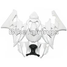 Полностью белые чехлы для мотоциклов Yamaha YZF-600 R6 2006 2007 R6 06 07, пластиковые колпачки для мотоциклов, комплект обтекателей из АБС-пластика 2024 - купить недорого