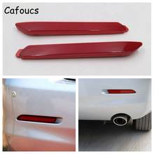 Cafoucs Rear Bumper Lights For Toyota Corolla Wish Camry Avensis Verso For Lexus RX300 GX470 Car Tail Red Reflector Warning Lamp 2024 - buy cheap