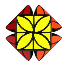Cubo mágico qiyi, quatro folhas de trevo, formato estranho, 3x3x3, quebra-cabeça profissional, velocidade 2024 - compre barato