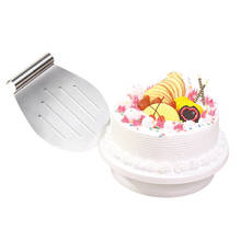 Creativity Table Kitchen DIY Pan Baking Tool Plastic Cake Plate Turntable Rotating Anti-skid Round Cake Stand Decorating Rotary 2024 - buy cheap