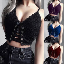 Women Renaissance Medieval Waistcoat Bodice Tops Halloween Reversible Costume Pirate Fair Wench Corset Lace Up Vest 2024 - buy cheap