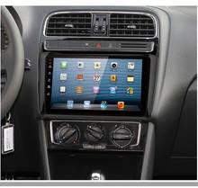 Panel adaptador de Audio para salpicadero de coche, marco de DVD, 9 pulgadas, para VW, POLO, Fascia 2024 - compra barato