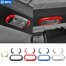 MOPAI ABS Car Interior Reading Light Frame Decoration Cover Trim Stickers for Jeep Wrangler JK 2011 Up Car Accessories Styling 2024 - buy cheap