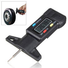 Medidor Digital de profundidad del neumático del coche, herramienta de diagnóstico de rueda, 0-25mm, indicador de Color, medidor, accesorios de neumáticos de mano 2024 - compra barato