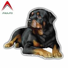 Aliauto Cover Scratch Car Sticker Rottweiler Dog Decoration Personality Sunscreen Waterproof Reflective PVC Decal,11cm*9cm 2024 - buy cheap