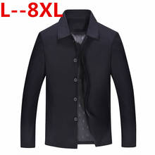 Longo 8xl 6xl 5xl seção masculina moda trench coat jaqueta masculino veste homme marca casual caber casaco outerwear 2024 - compre barato