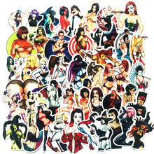 50Pcs Styling Pvc Waterproof Tease Vulgar Sexy beauty Girls Stickers For Laptop Motorcycle Skateboard Luggage Decal Toy Sticker 2024 - buy cheap