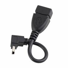 USB A Female to Mini 5P USB B Male Conversion Adapter OTG Cable Upwards Wholesale 2024 - buy cheap