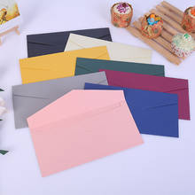 Envelope Pearl Paper Luxury Letter Stationary 9 Colors Mini Business Office And Gift Card Window Envelopes for Invitations 50pcs 2024 - buy cheap