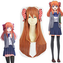 Anime Gekkan Shoujo Nozaki-kun Sakura Chiyo wig Cosplay Costume Girls Full Set School Uniform Halloween Carnaval Party Dress new 2024 - buy cheap